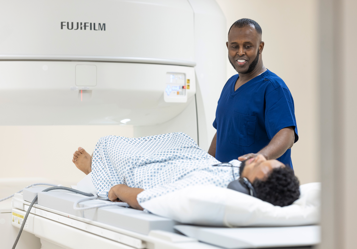 Spacious Open MRI for maximum comfort